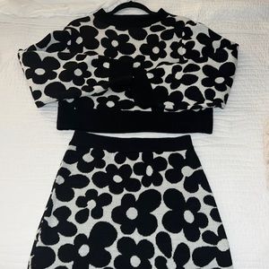 Floral Skirt Set